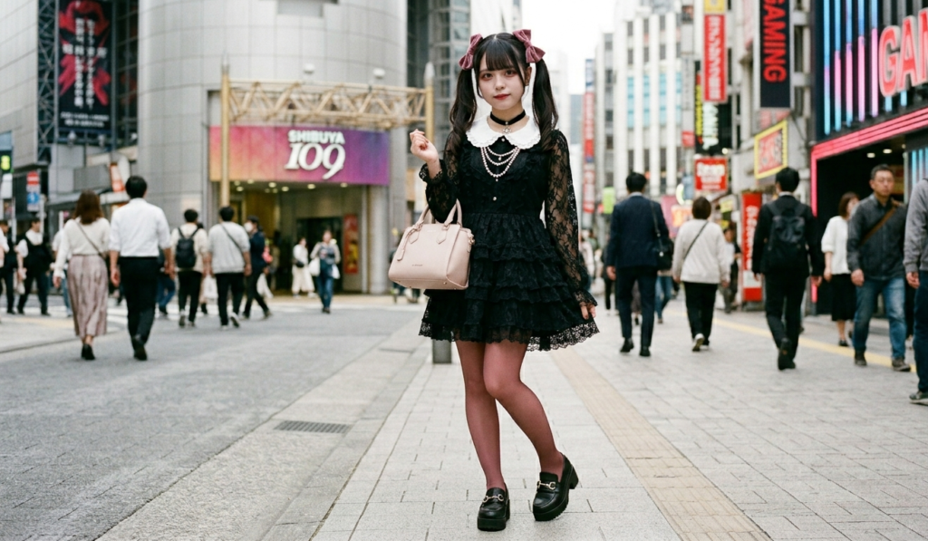 Outfit 2: Dark Romantic