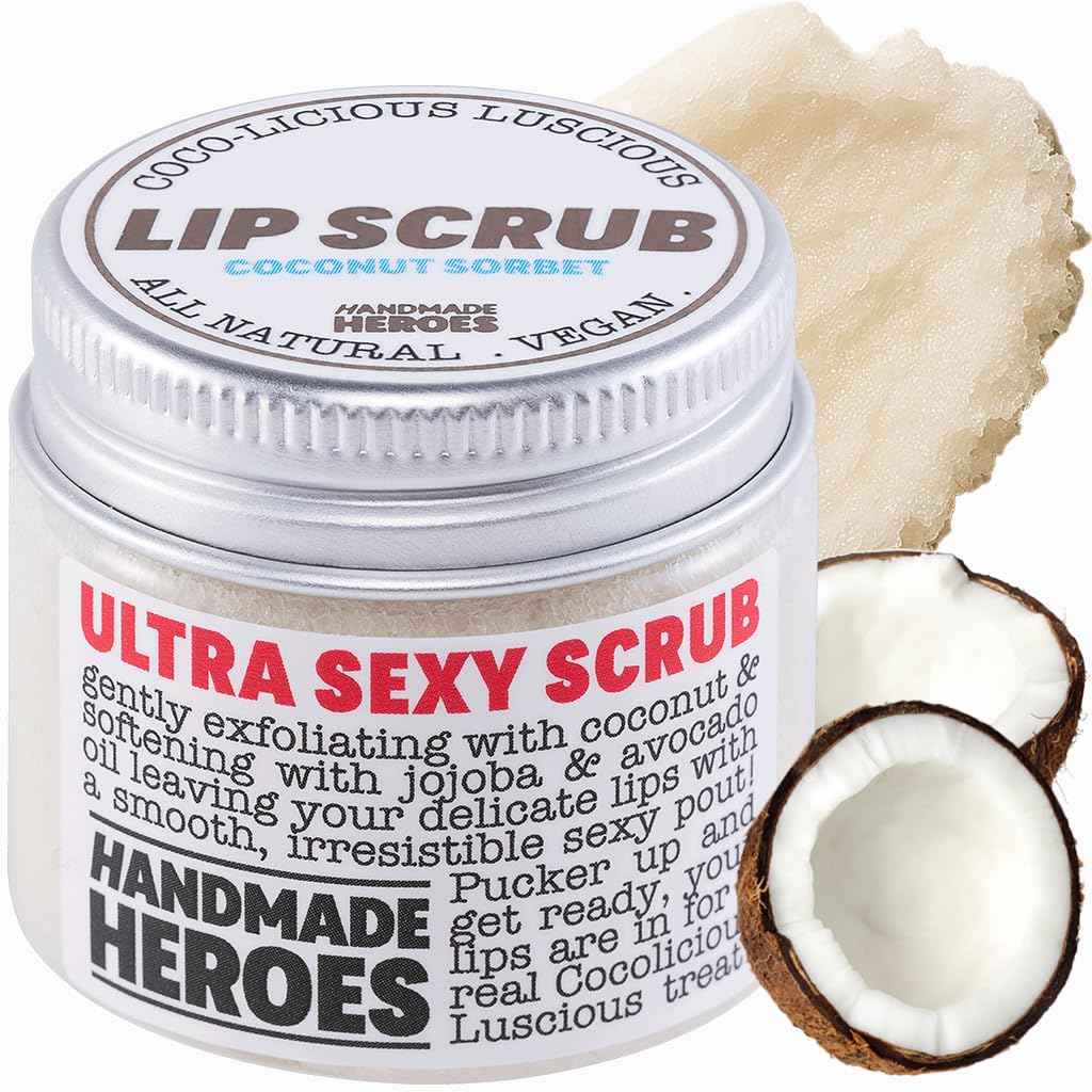 Handmade Heroes 100% Natural Lip Scrub