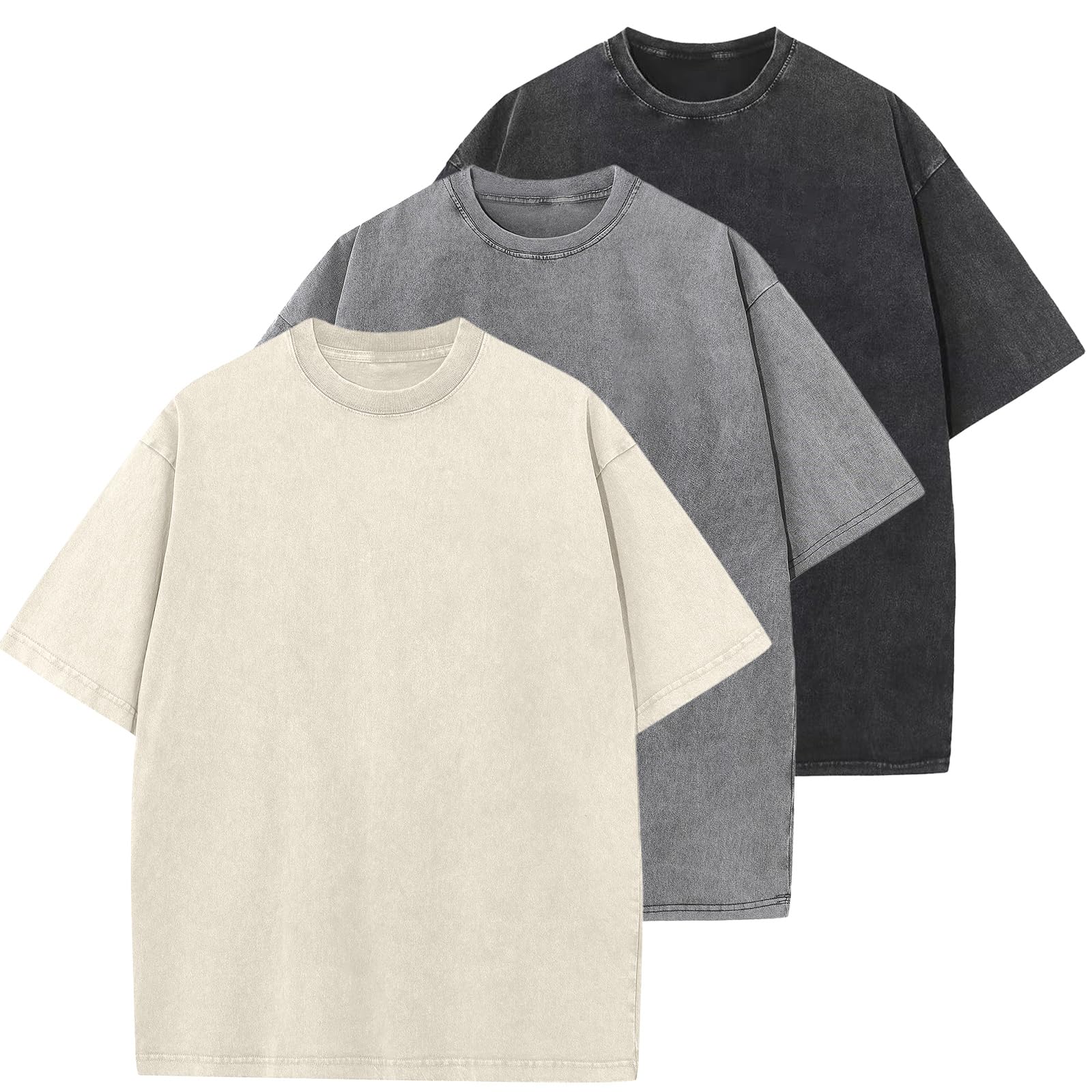 Unisex Oversized Washed Cotton Tee
