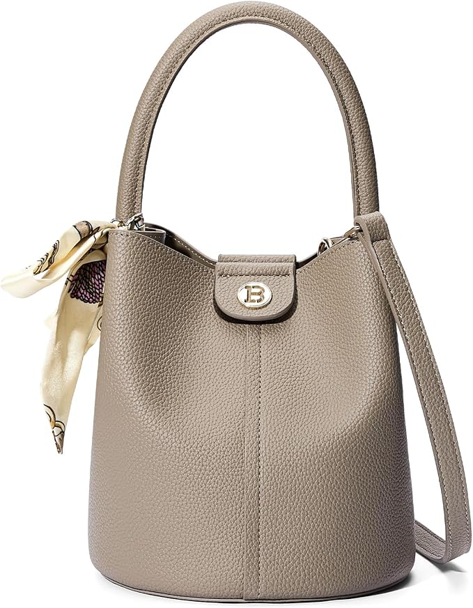 Leather Bucket Bag